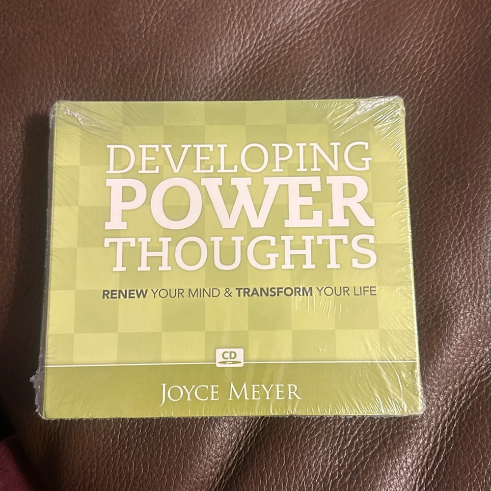 Joyce Meyer Developing Power Thoughts CD